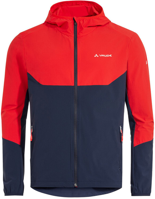 VAUDE VAUDE Moab IV Jacket Men, mars red S 2021 Kurtki softshell 423459945200