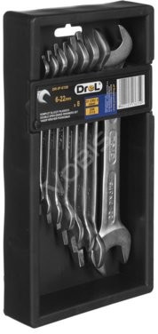 DREL Zestaw kluczy płaski DREL 6-22mm 8szt