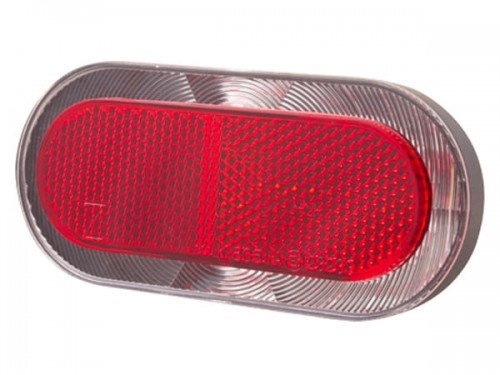 SPANNINGA Lampka tylna na bagażnik ELIPS XDS 80mm pod dynamo A-SNG-R642008