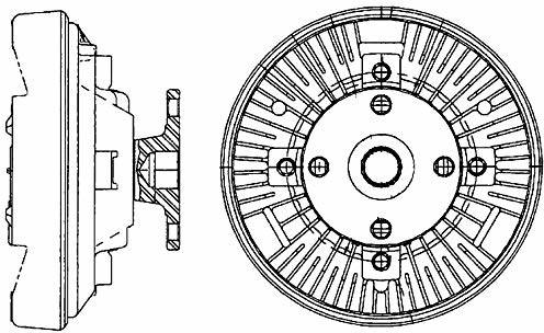 Mahle MAHLE CFC 228 000P sprzęgło wentylatora BEHR PREMIUM LINE CFC 228 000P