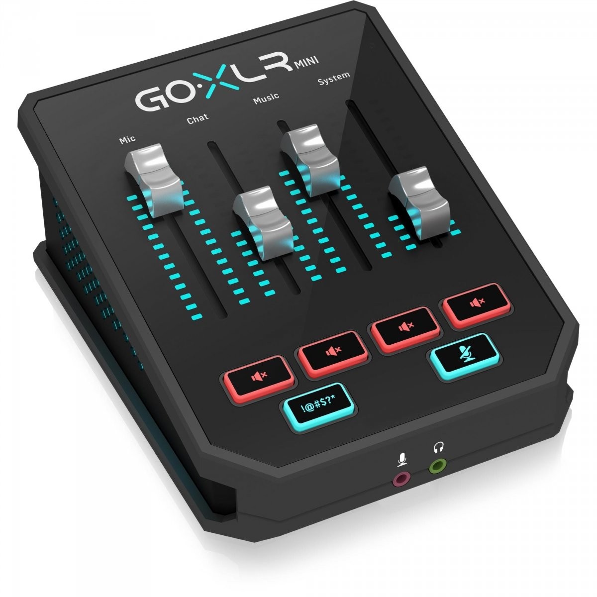TC Helicon GO XLR MINI - mikser do transmisji online z interfejsem Audio/USB