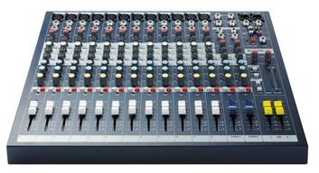 Soundcraft EPM 12ch - mikser fonii z uchwytem
