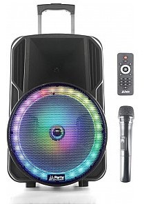 Party Light&Sound Party Light&Sound Kolumna mobilna LED 12''/30cm USB BT MIC FM PARTY-12RGB PARTY-12RGB