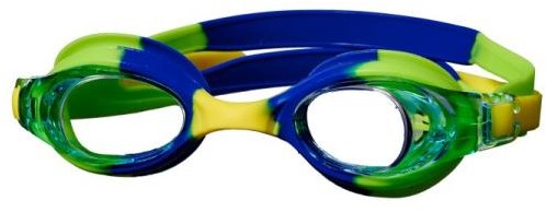 BEST Sporting Okularki do pływania Euphony żółto niebiesko zielone  65416