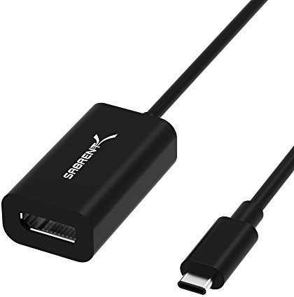 Sabrent DisplayPort - kabel USB 3.1 typ C do DisplayPort Adapter (DA-DPUC)