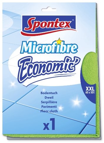 Spontex spontex Microfibre Economic ścierka do podłóg, 1er Pack  XXL z mikrofibry-ścierka do podłóg 19141025