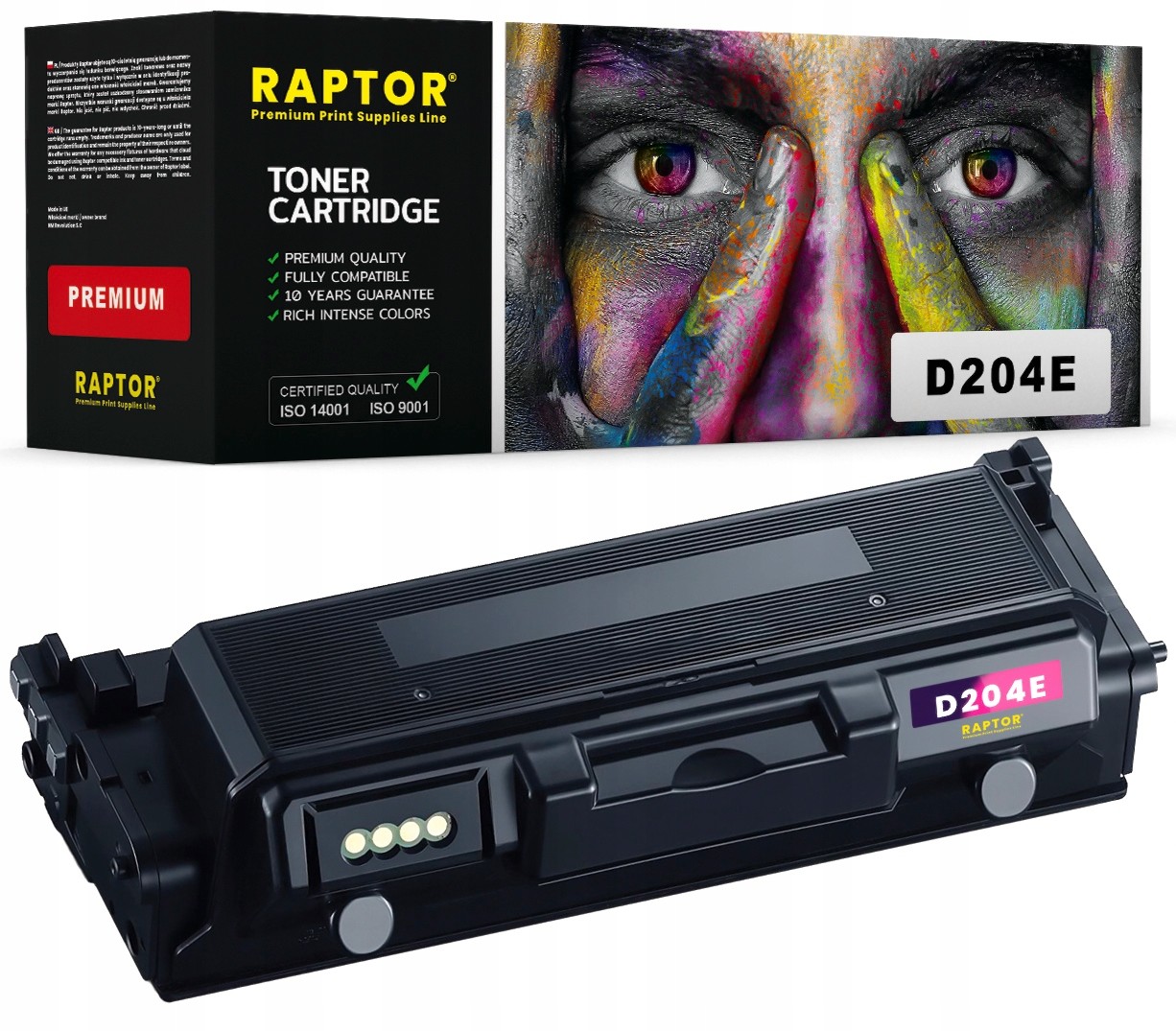 Toner Do Samsung D204E M4075FX SL-M3825D XL