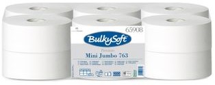 Jumbo BULKYSOFT Papier toaletowy BulkySoft Premium mini 2w 145m celuloza kolor biały op 12 rolek 65908