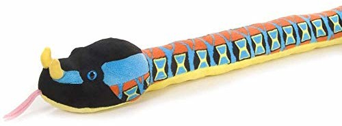 Wild Republic 89088 - żmijka, pluszowy nosorożec Viper, 137 cm 89088