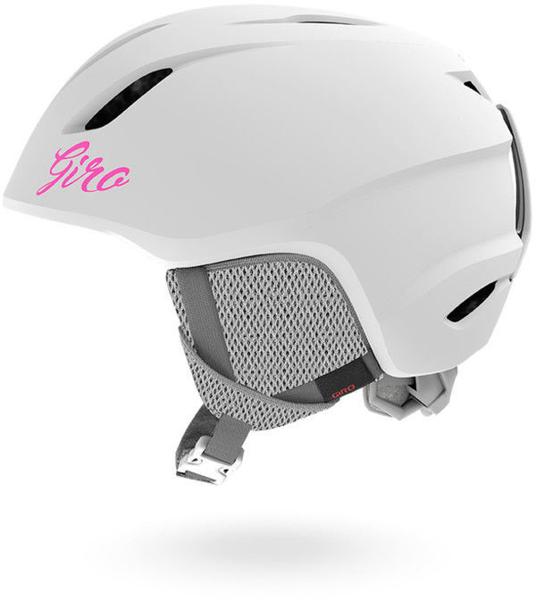 Giro Launch Kask Dzieci, matte white S 52-55,5cm 2019 Kaski narciarskie 240115030