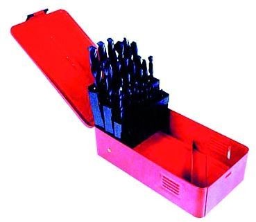 Chle-mar Wiertła do metalu 1-13mm 25szt. Kaseta (CON-WM-1130)