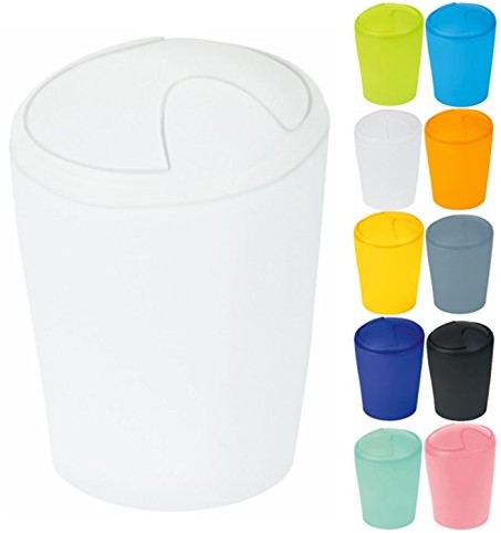 Spirella spirella 10.14961 kosz na śmieci nośnik, Move, biały 10.14961