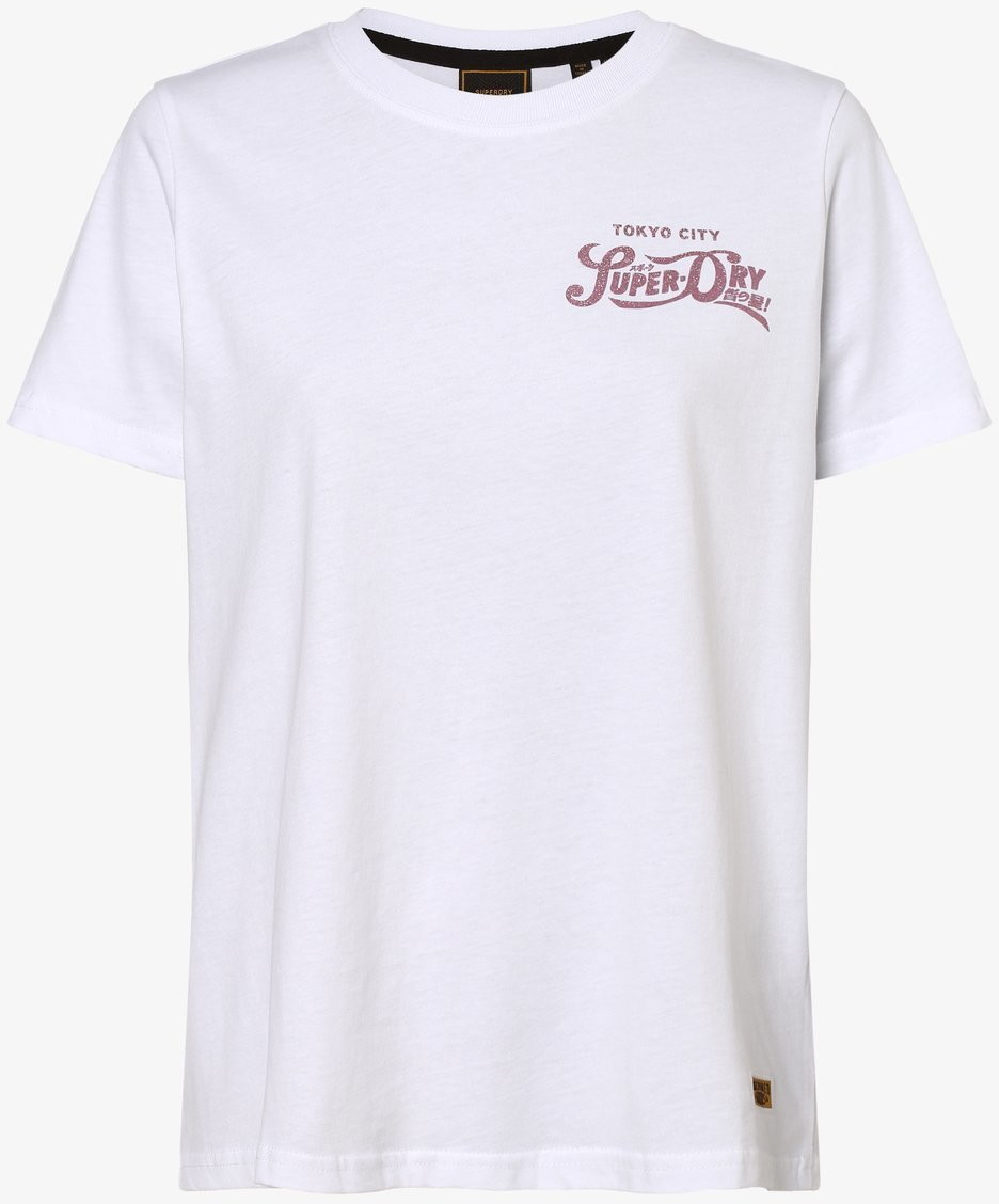 Superdry T-shirt damski, biały