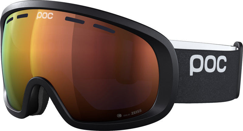POC Fovea Mid Clarity Gogle, uranium black/spektris orange 2019 Gogle narciarskie