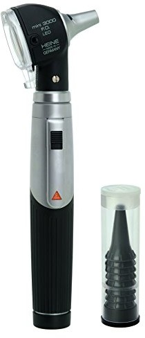 Heine Mini 3000 LED F.O. otoskop Czarny uchwyt na baterie na Heine D-008.70.110