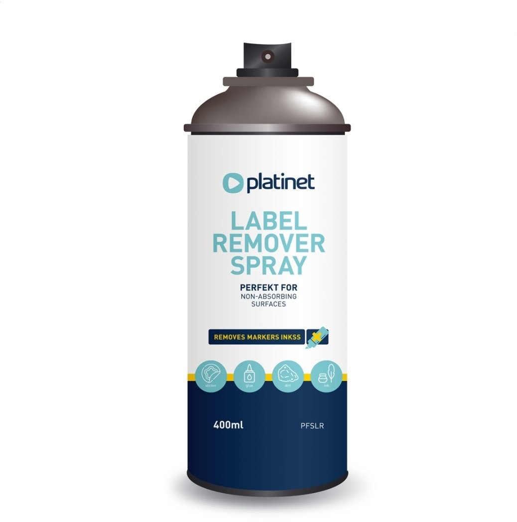 Platinet LABEL REMOVER SPRAY 400ML [45196] PFSLR