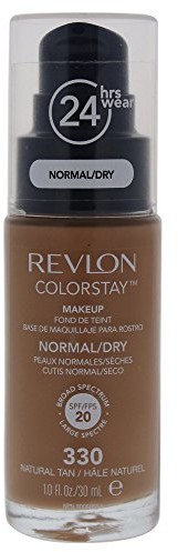 Revlon COLO rstay Makeup for Normal/Dry Skin Natural Tan 330, 1er Pack (1 X 30 G) COSREV1058
