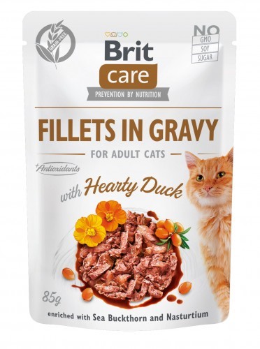 Brit Care Cat Pouch Duck 85g 104-100529