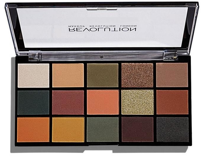 Makeup Revolution Re-Loaded Palette Iconic Division paleta 15 cieni do powiek 16,5g