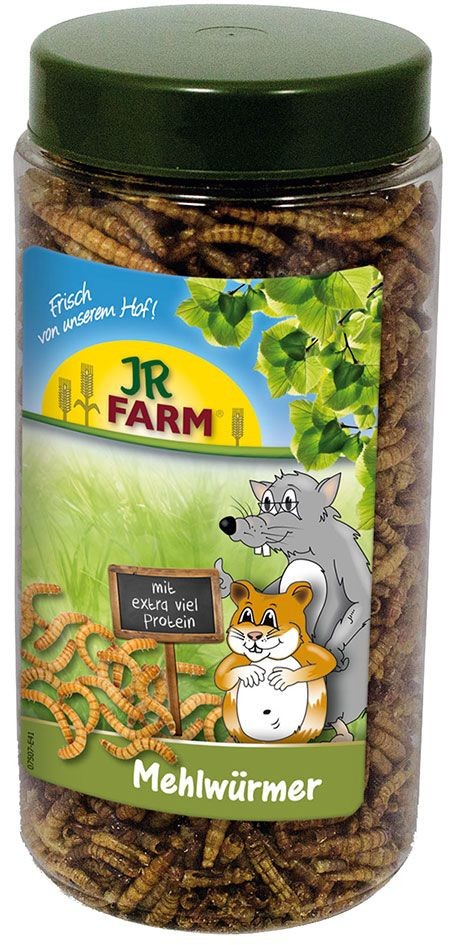 JR Farm mącznik młynarek w puszce dla gryzoni 2 x 70 g