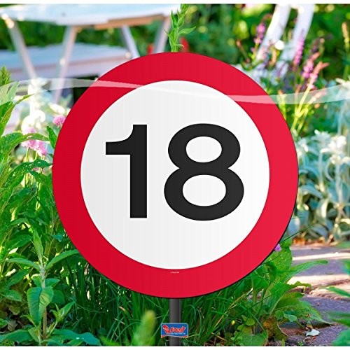 Folat folat Creative tabliczka ogrodowa na przyjęcie urodzinowe, znak drogowy, dnia narodzin
