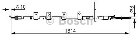 BOSCH Linka hamulcowa lewa, 1 987 482 357 - Bezpłatny zwrot do 30 dni, największy wybór produktów. 1987482357