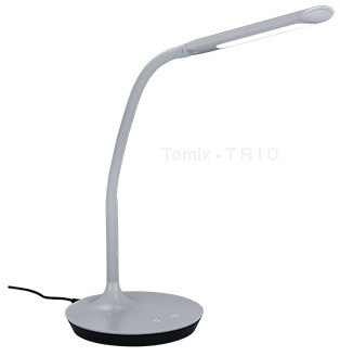 Trio T R I O Lampa biurkowa POLO LED szara 527090111