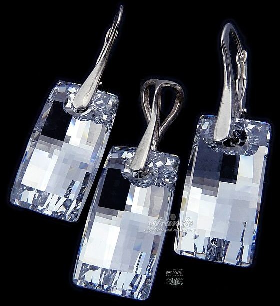 Arande SWAROVSKI PIĘKNY KOMPLET URBAN COMET SREBRO 702015