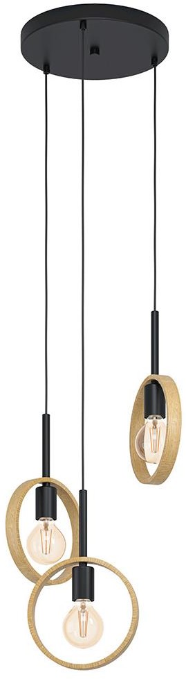 Eglo 43551 - Żyrandol na lince IPSDEN 3xE27/40W/230V