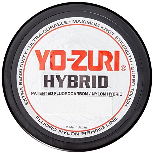 Yo-Zuri Hybrid 600-Yard Fishing Line, Clear, 15-Pound 15 HB 600 CL