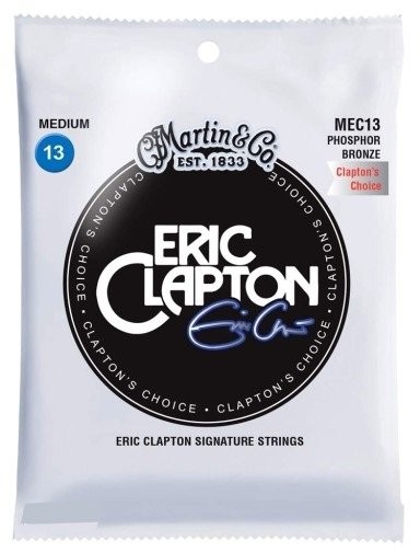 Martin Claptons Choice struny do gitary akustycznej .013-.056 Phosphor Bronze ME