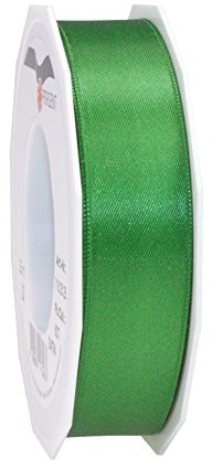 Unbekannt Present taśma do pakowania prezentów, poliester, zielona, 25 m x 25 mm 7182525-605