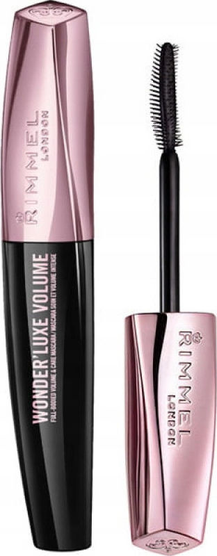 Rimmel WONDER LUXE VOLUME - VOLUME & CARE MASCARA - Zwiększający objętość tusz do rzęs - 003 EXTREME BLACK