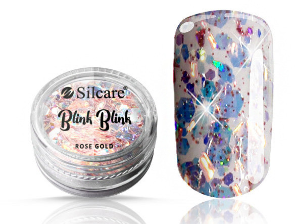 Silcare ozdoby do paznokci Blink Blink Rose 0,5g
