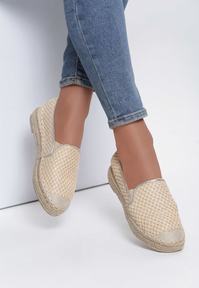 Renee Beżowe Espadryle Abstain