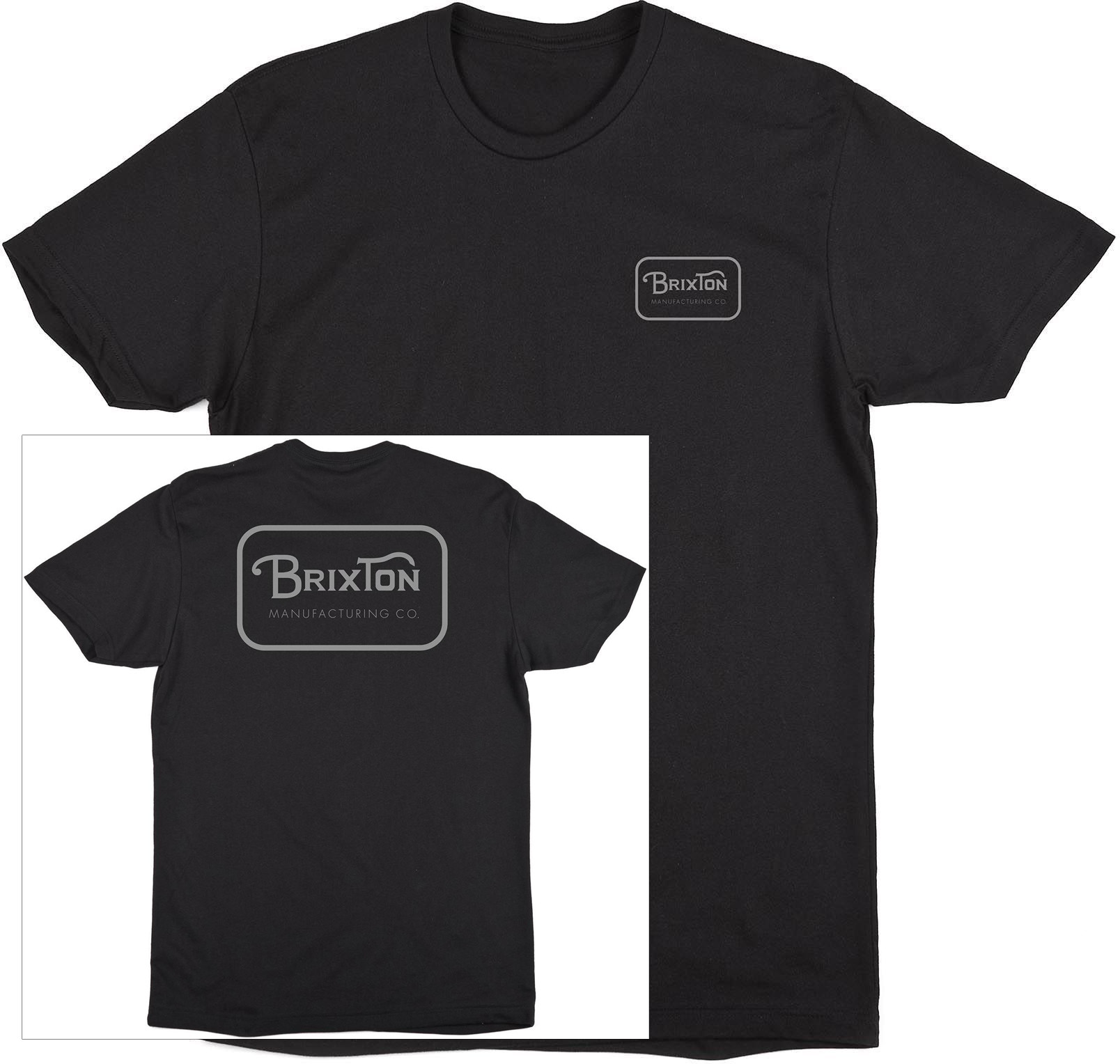 Brixton t-shirt Grade Tee Black/Grey