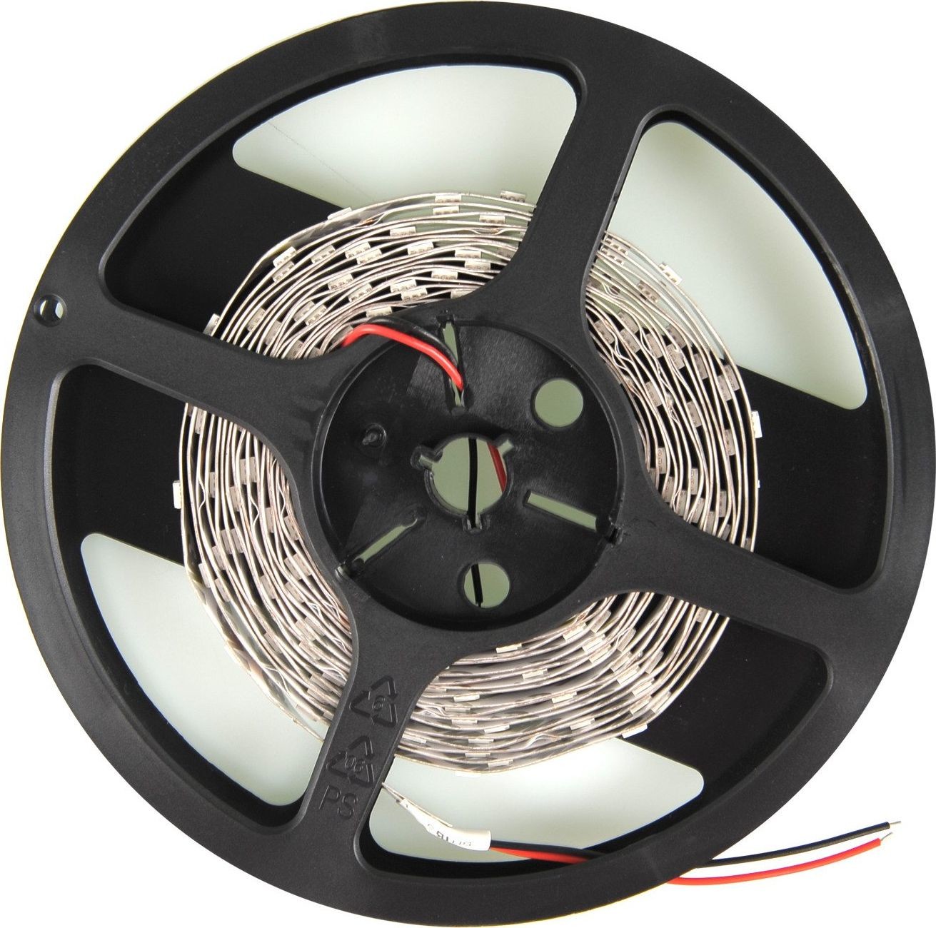 Whitenergy Taśma LED Whitenergy Taśma LED Whitenergy 5m SMD3528 4,8W/m 12V 10mm zimna biała bez konektora Uniwersalny