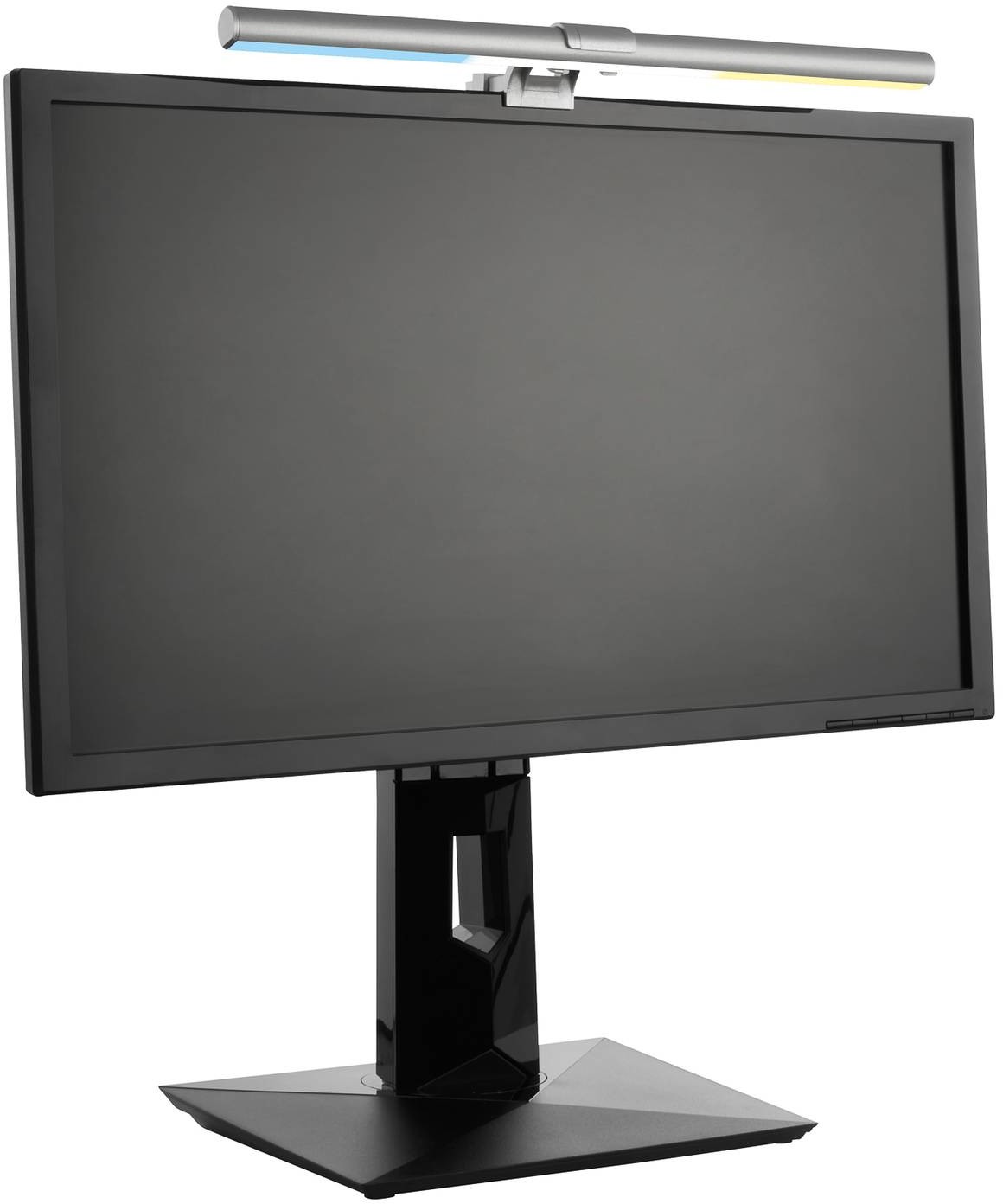 Briloner Lampa z klipsem LED Screen, USB, CCT, srebrna