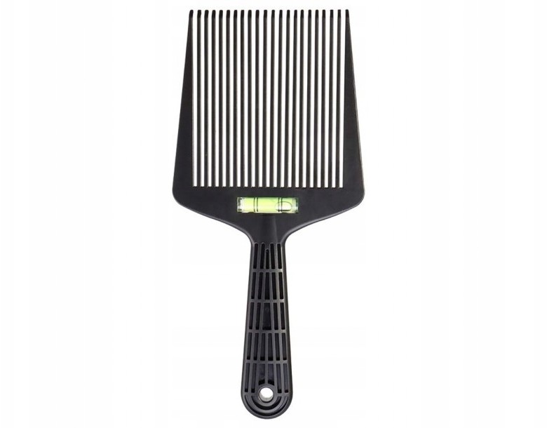 Ponik's grzebień fryzjerski z poziomicą Flat Top