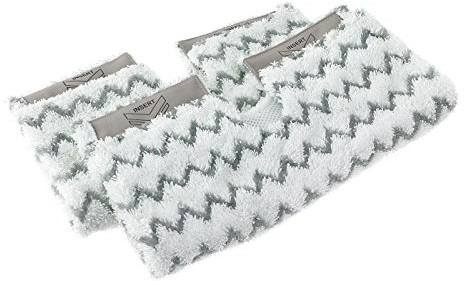 Shark Oficjalne podkładki chroniące przed zabrudzeniem [DIRTGRIP2E] kompatybilne z Klik 'n' Flip Steam Mops S6001UK i S6003UK, białe DIRTGRIP2EU