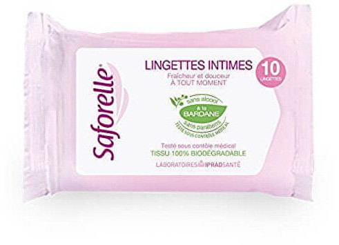 Saforelle Serwetki do higieny intymnej 10 szt