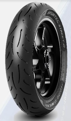 METZELER Sportec Street 2 70/90R17 38S tylne koło koło przednie