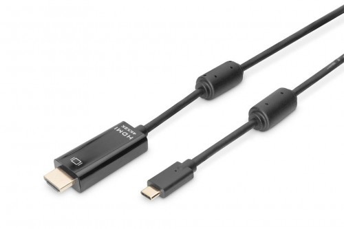 Digitus Kabel adapter USB 3.1 Gen 1 SuperSpeed+ Typ USB C/HDMI M/M czarny 2m AK-300330-020-S