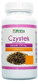 MyVita CZYSTEK KAPSUŁKI 350mg 250szt. - 5903111710705