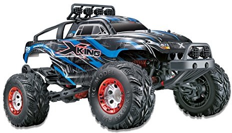 Amewi 22242  X-King Pro 4 WD Brushless 1: 12 Monster Truck, RTR, 2,4 GHz