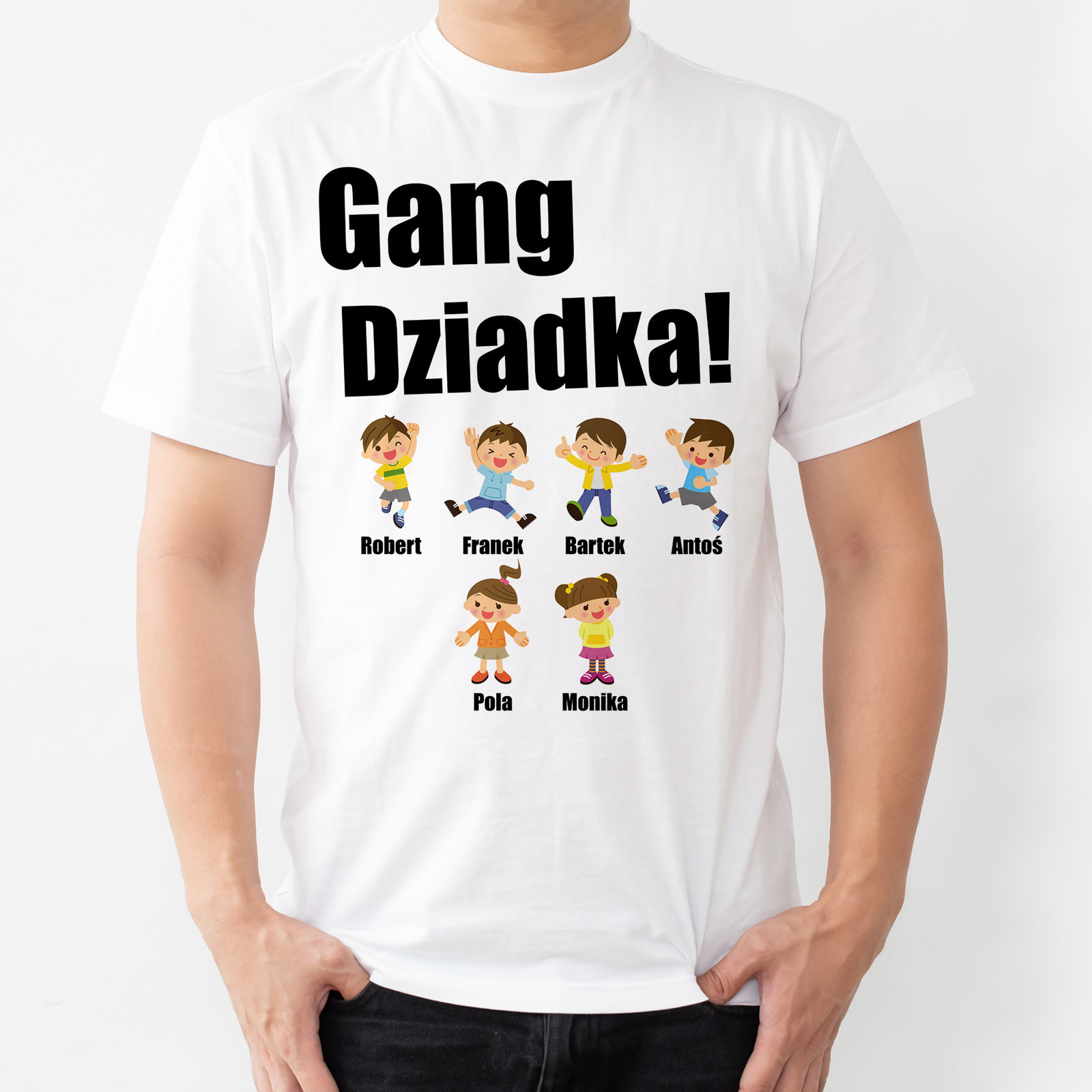 Poczpol Gang dziadka - koszulka męska 42747-A