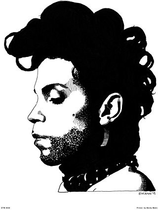 onthewall Prince firmy Becky Mann plakat druk artystyczny OTW 00039