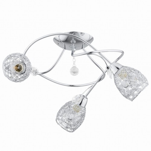 Keter Lighting Crystal Twister Plafon Keter Lighting 204 55cm Chrom