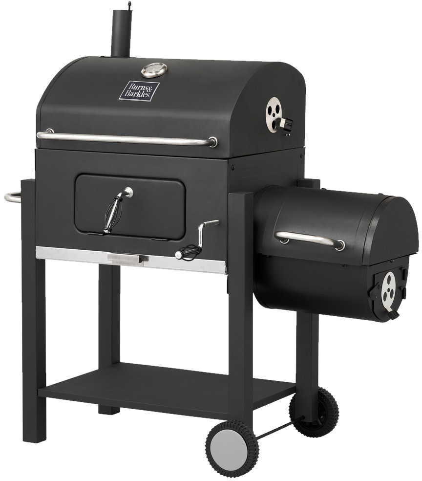 BURNS & BARKLES Grill węglowy z wędzarnią Coal King S-5442