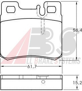 A.B.S. ALL BRAKE SYSTEMS BV.) ALL BRAKE SYSTEMS BV.) 36687 36687